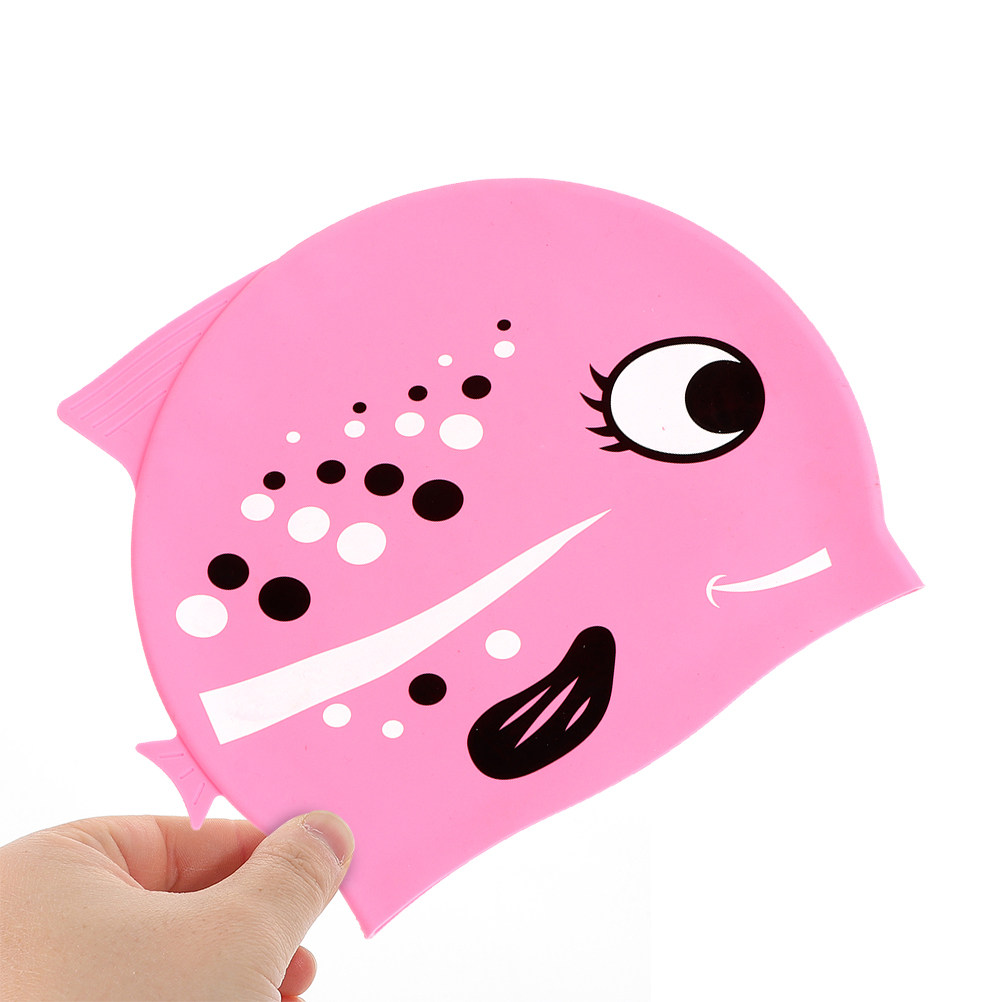 Swim Hat Silicone - 2Pcs Silicone Swim Caps Waterproof Cartoon