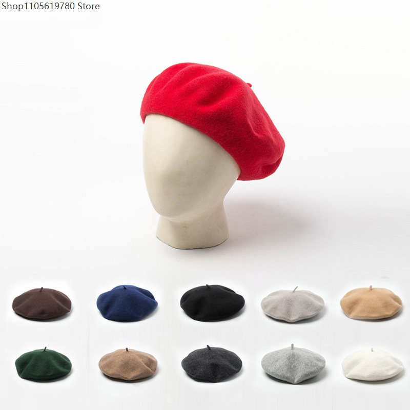 Men Women Military Army Soldie - Beret French Wool avaliação e preço