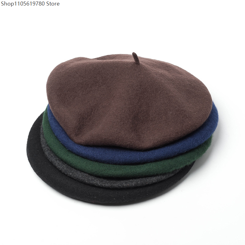 Men Women Military Army Soldie - Beret French Wool avaliação e preço