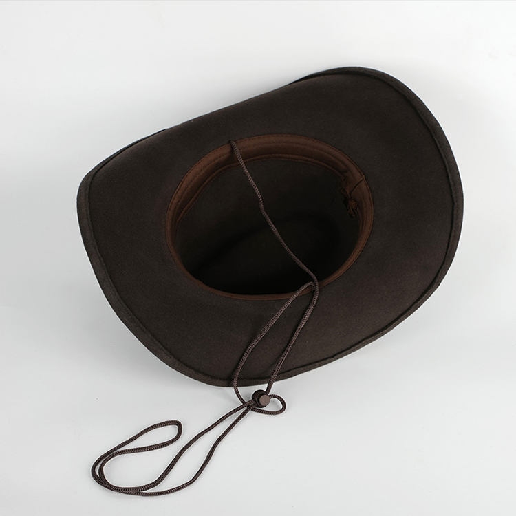 X4007  100% Wool Cowboy Hat Wa - Fedora Hat Wool avaliação e preço