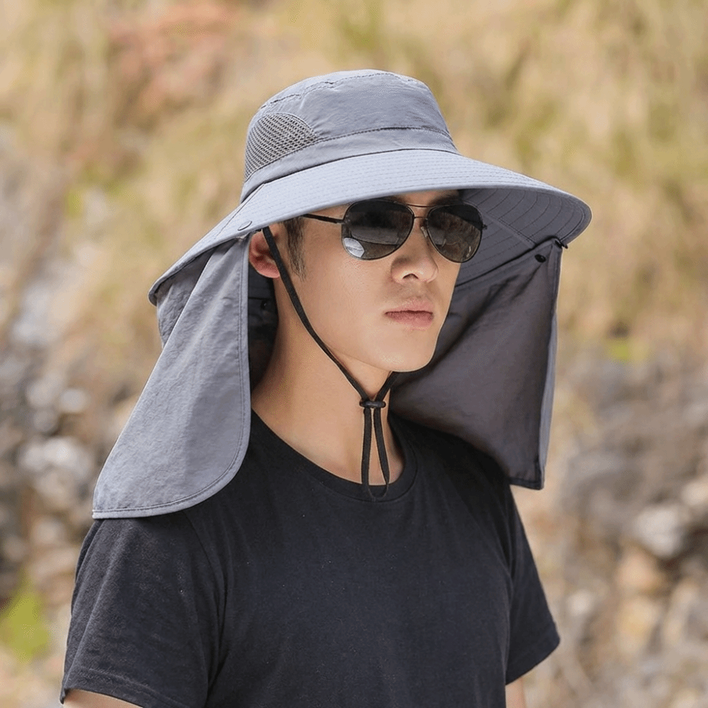 Fashion Cloth Men Sun Hat Big  - Visor Sun Hat avaliação e preço