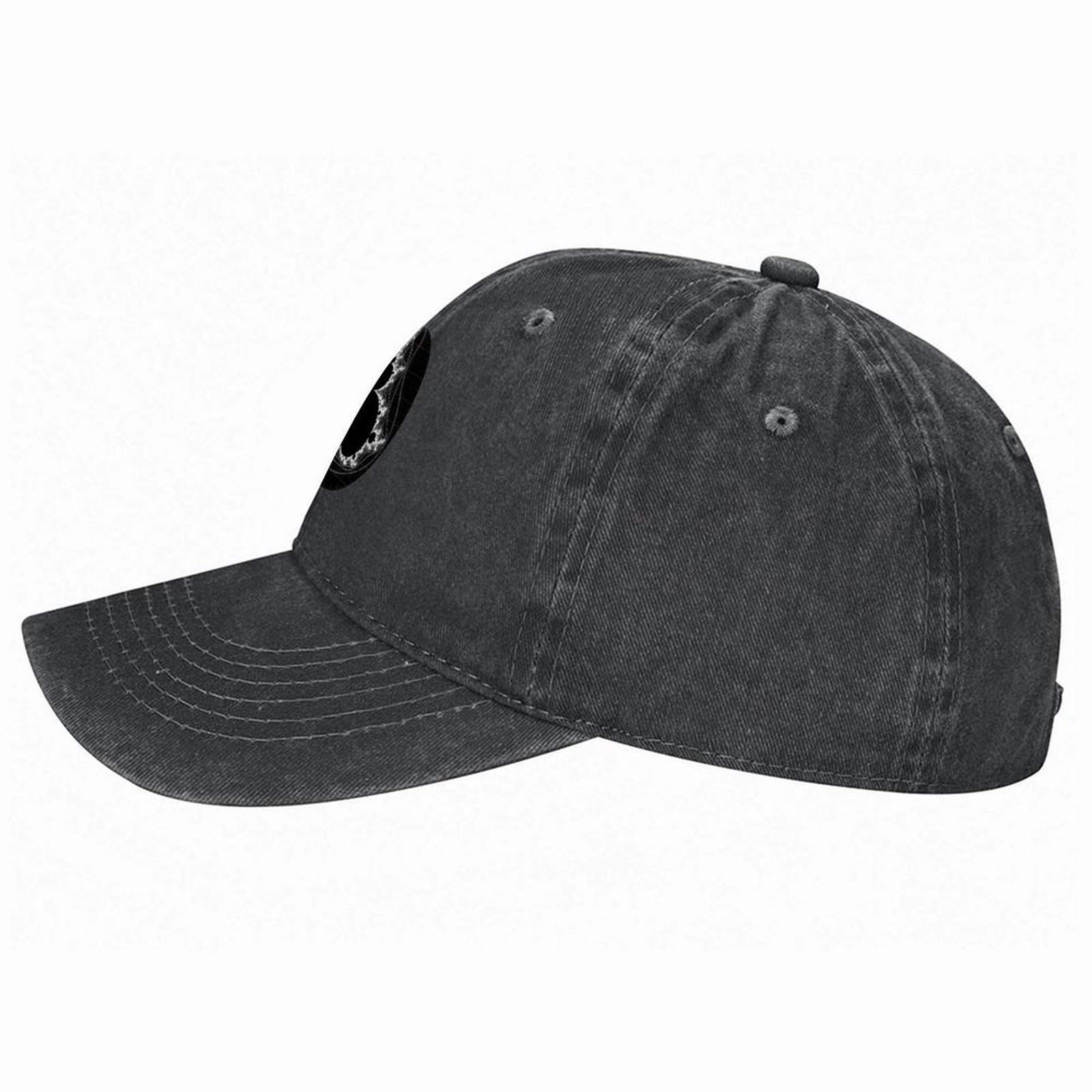 White - Linear Mandelbrot Base - Golf Cap Dad avaliação e preço