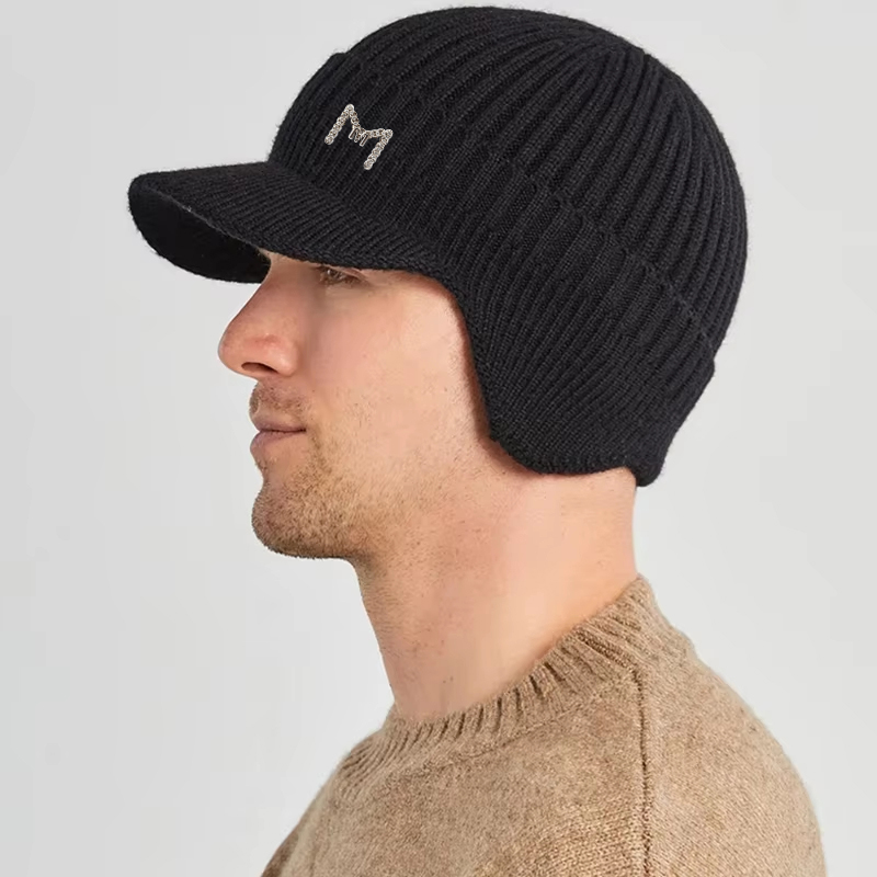 Winter Warm Knitted Beanie wit - Winter Trapper Hat avaliação e preço