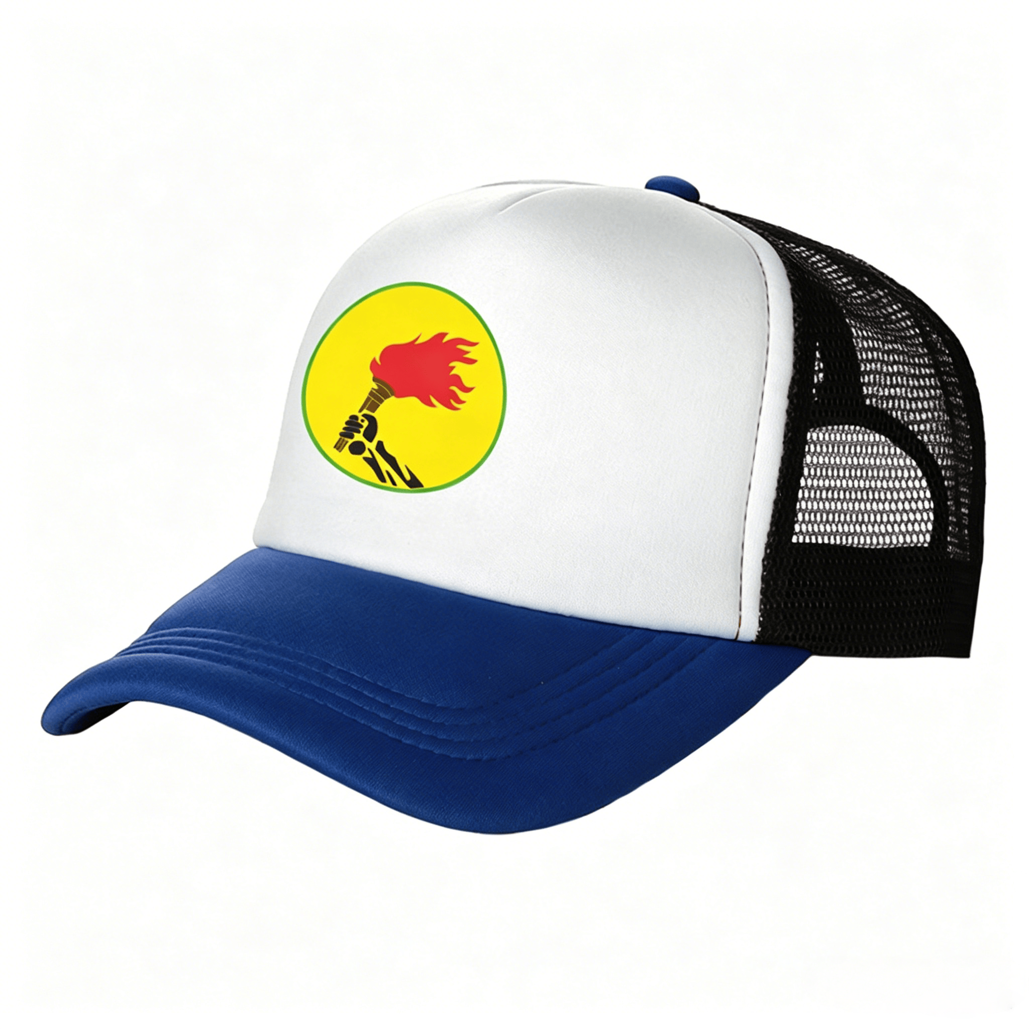 Zaire Torch Symbol Trucker Cap - Trucker Cap Mesh avaliação e preço