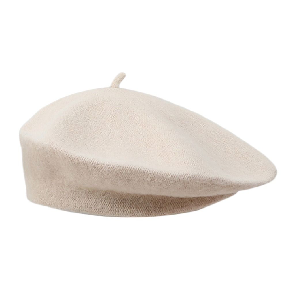 Solid Color Elegant Lady All M - Beret French Wool avaliação e preço