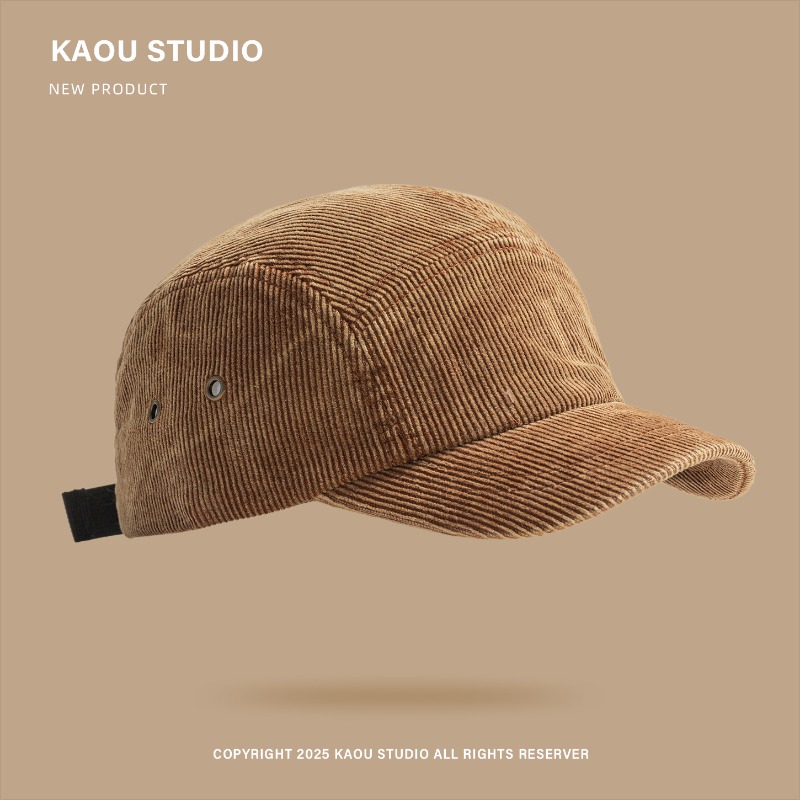 Unisex 5-Panel Corduroy Cap, S - Corduroy Cap 5 Panel avaliação e preço