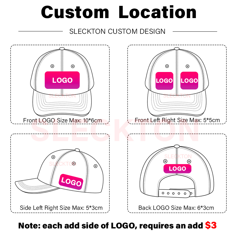 SLECKTON Custom Logo Baseball  - Baseball Cap Structured avaliação e preço