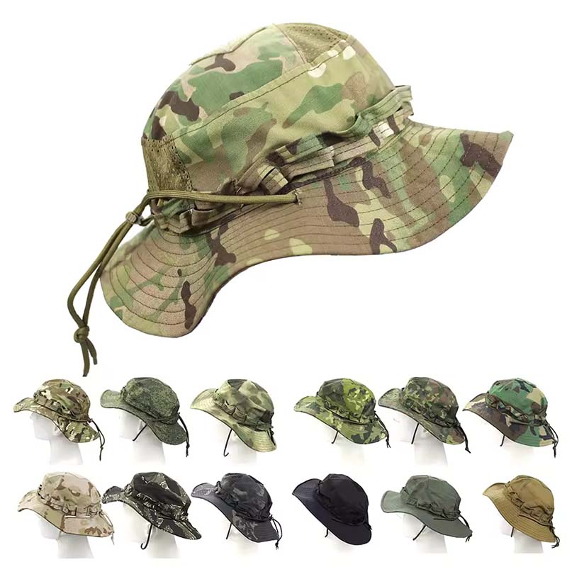 Camouflage Tactical Boonie Hat - Boonie Hat Tactical avaliação e preço