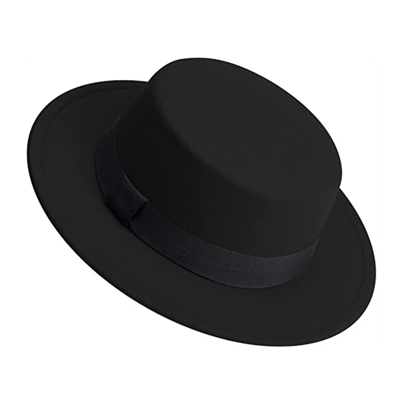 Men Women White Fedora Hat Fla - Fedora Hat Wool avaliação e preço