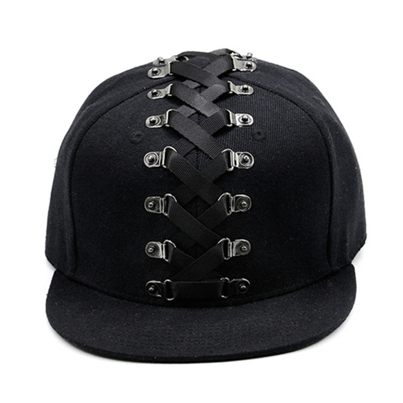 Novelty Punk Style Hip Hop Cap - Snapback Hat Flat avaliação e preço