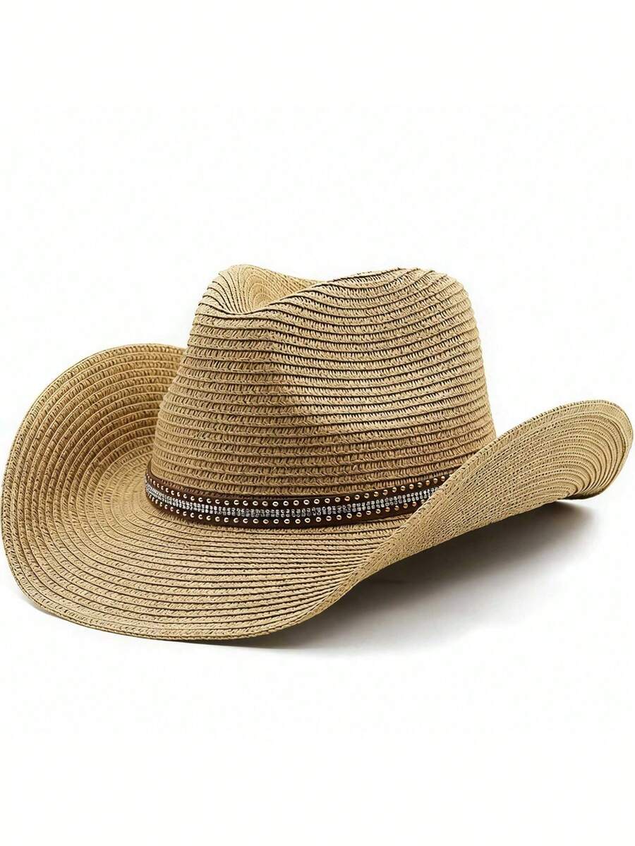 Womens Straw Cowboy Hat With W - Cowboy Hat Straw avaliação e preço