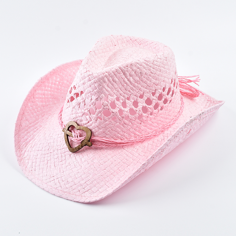 Summer Western Style Straw Hat - Cowboy Hat Straw avaliação e preço