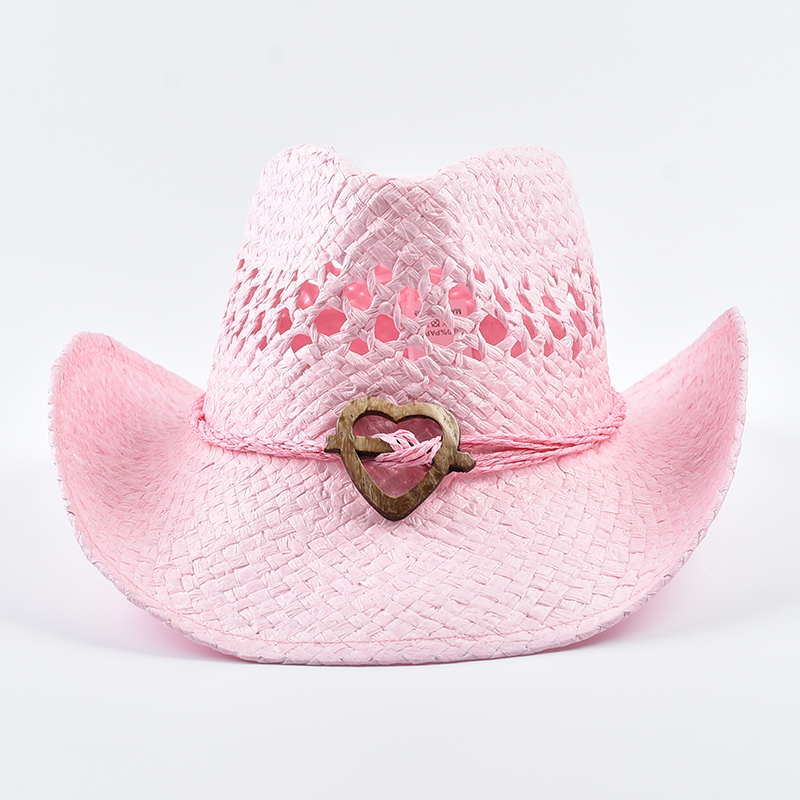 Summer Western Style Straw Hat - Cowboy Hat Straw avaliação e preço