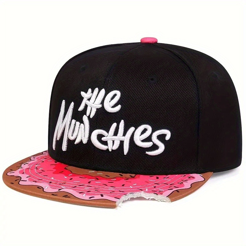 Cute Donut Drip Brim Snapback  - Snapback Hat Flat avaliação e preço