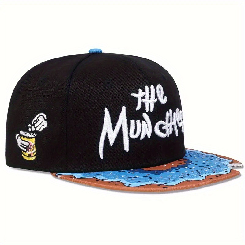 Cute Donut Drip Brim Snapback  - Snapback Hat Flat avaliação e preço