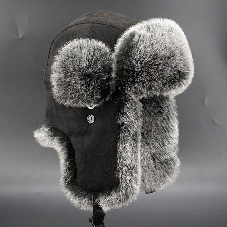 Men's Winter Imitation Fur Tra - Trapper Hat Ear Flap avaliação e preço