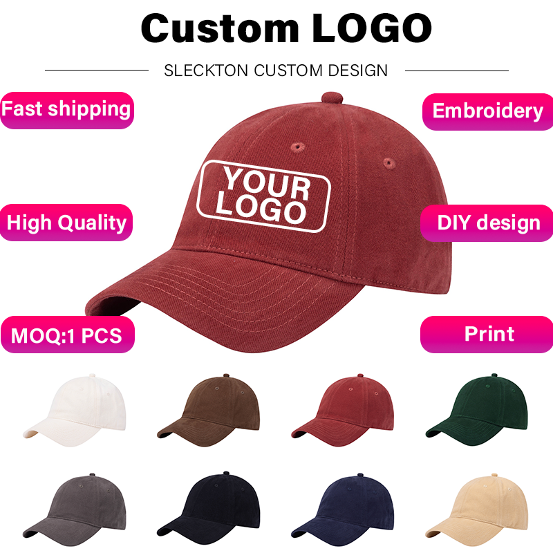 SLECKTON Custom Logo Baseball  - Baseball Cap Structured avaliação e preço