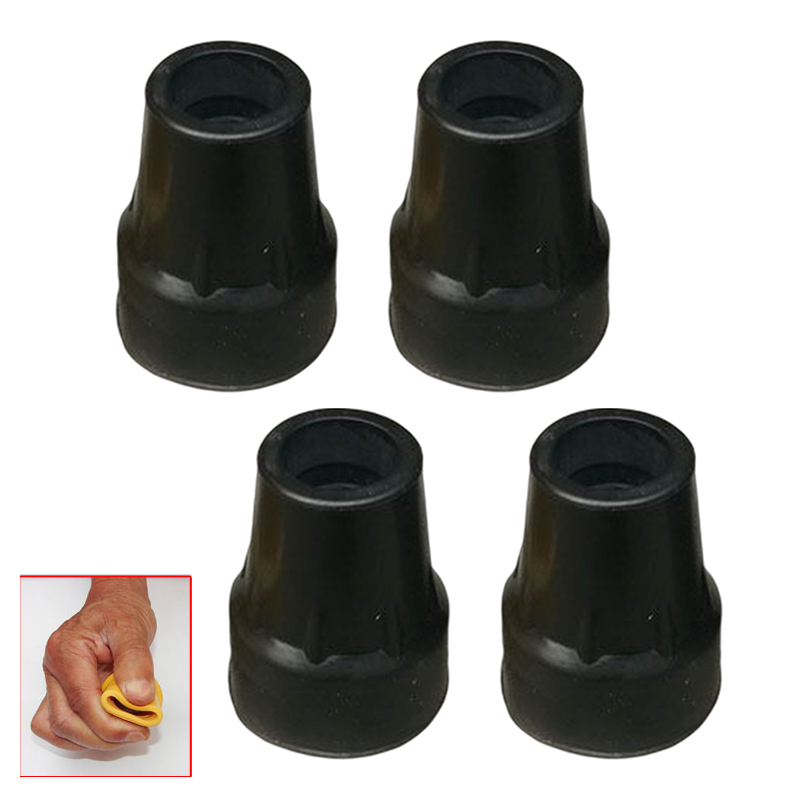 4 PCS 22mm Trekking Pole Rubbe - Running Cap Lightweight avaliação e preço