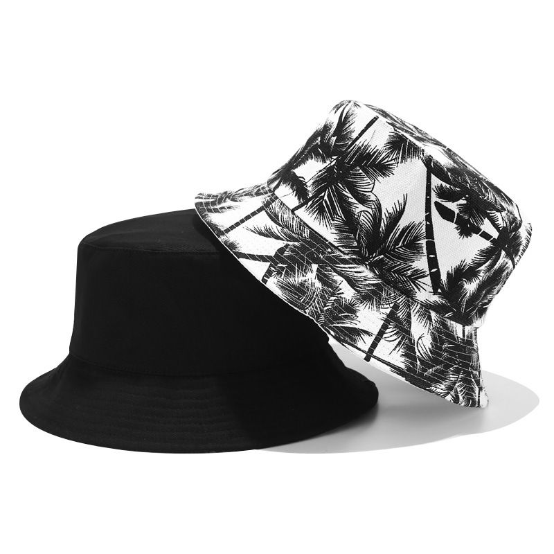 Men Women coconut tree Bucket  - Visor Sun Hat avaliação e preço