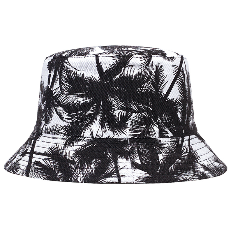 Men Women coconut tree Bucket  - Visor Sun Hat avaliação e preço