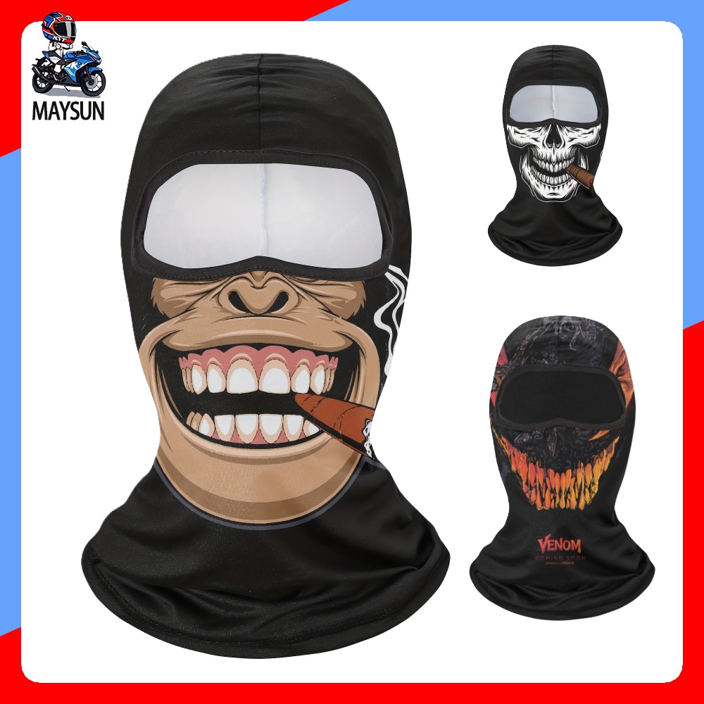 Outdoor Sunscreen New Venom Sk - Skull Cap Helmet Liner avaliação e preço