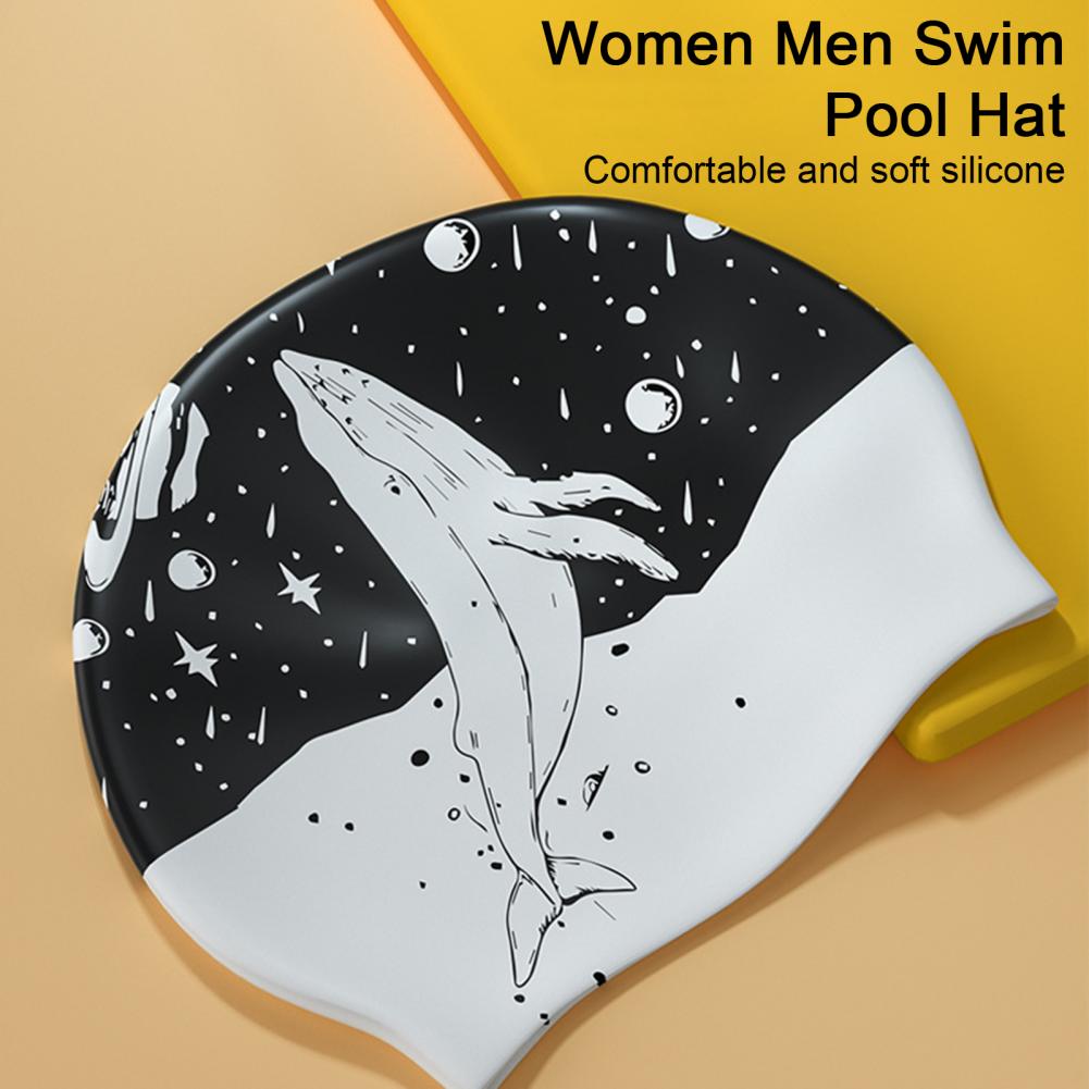 Silicone Swimming Cap for Wome - Swim Hat Silicone avaliação e preço