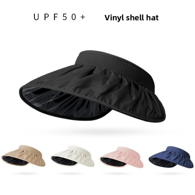 UPF50+ Foldable Headband Sun V - Visor Sun Hat avaliação e preço