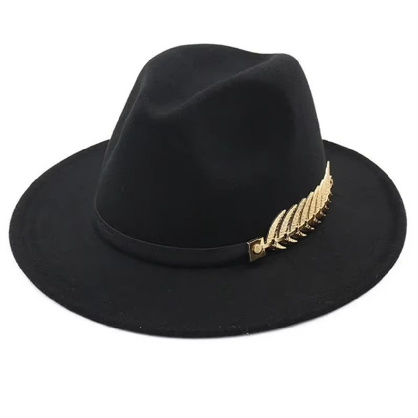 1 Pcs New Fashion Unisex Men W - Fedora Hat Wool avaliação e preço