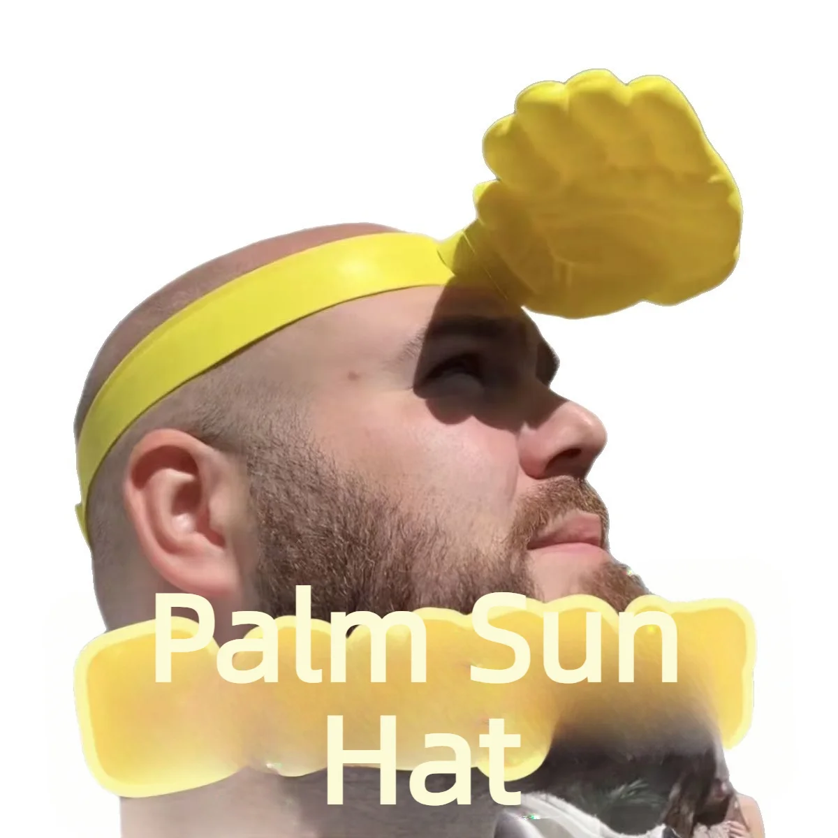 1/3Pcs Novelty 3D Palm Hand Sh - Visor Sun Hat avaliação e preço