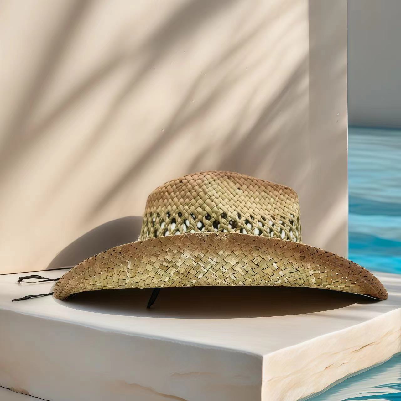 Rhinestone Cowboy Hat Straw Su - Cowboy Hat Straw avaliação e preço