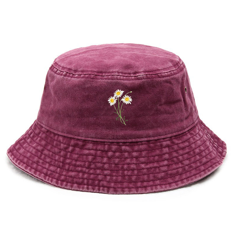 Customize Flower Cotton Washed - Bucket Hat Cotton avaliação e preço