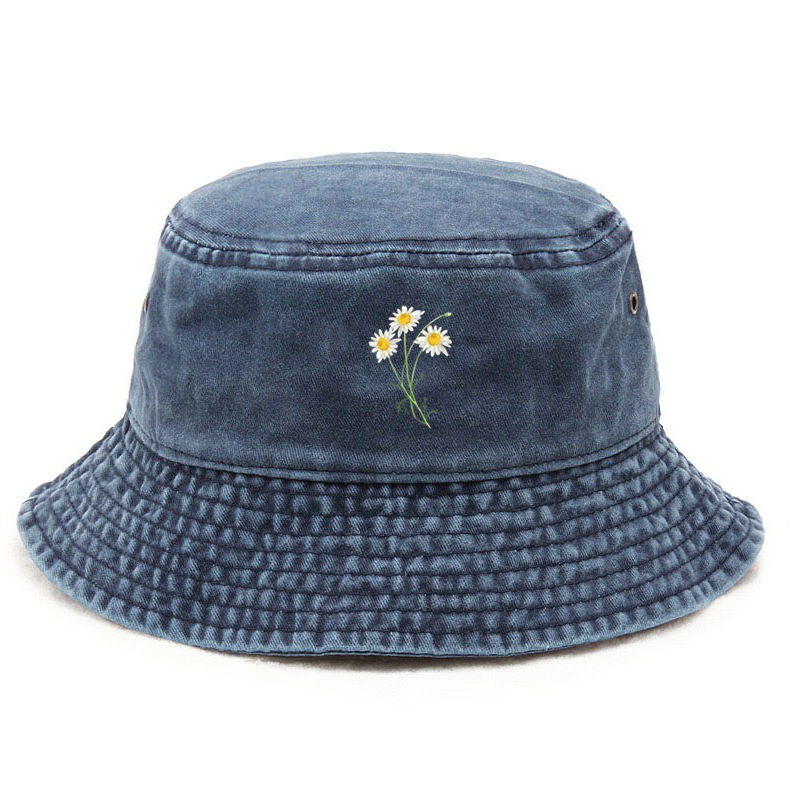 Customize Flower Cotton Washed - Bucket Hat Cotton avaliação e preço