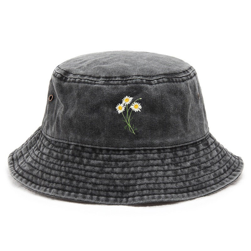 Customize Flower Cotton Washed - Bucket Hat Cotton avaliação e preço